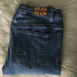 Distressed Skinny Jeans